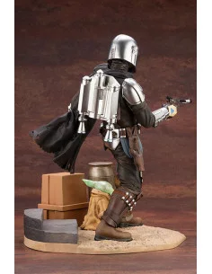 es::Star Wars The Mandalorian Estatua ARTFX 1/7 Mandalorian & The Child 2