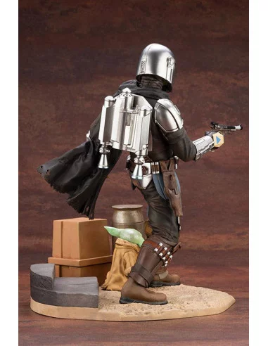 es::Star Wars The Mandalorian Estatua ARTFX 1/7 Mandalorian & The Child
