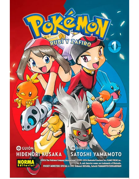 es::Pokémon 09. Rubí y zafiro nº 1
