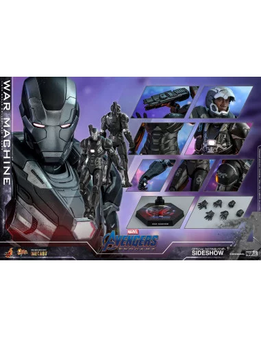 es::Vengadores: Endgame Figura 1/6 War Machine Hot Toys 30 cm