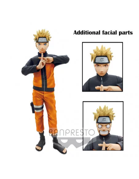 es::Naruto Shippuden Figura Grandista nero Uzumaki Naruto 23 cm
