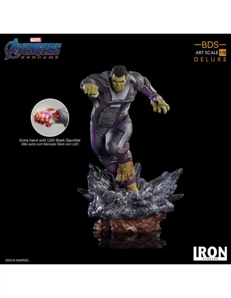 es::Vengadores: Endgame Estatua BDS Art Scale 1/10 Hulk Deluxe Ver. 22 cm