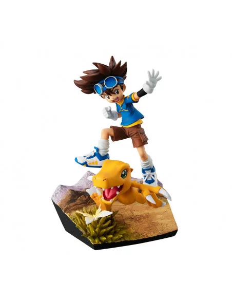 es::Digimon Adventure Serie G.E.M. Estatua PVC Taichi Yagami & Agumon 20th Anniversary 12 cm