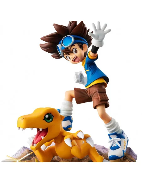 es::Digimon Adventure Serie G.E.M. Estatua PVC Taichi Yagami & Agumon 20th Anniversary 12 cm