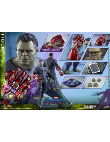 es::Vengadores: Endgame Figura 1/6 Hulk Hot Toys 39 cm