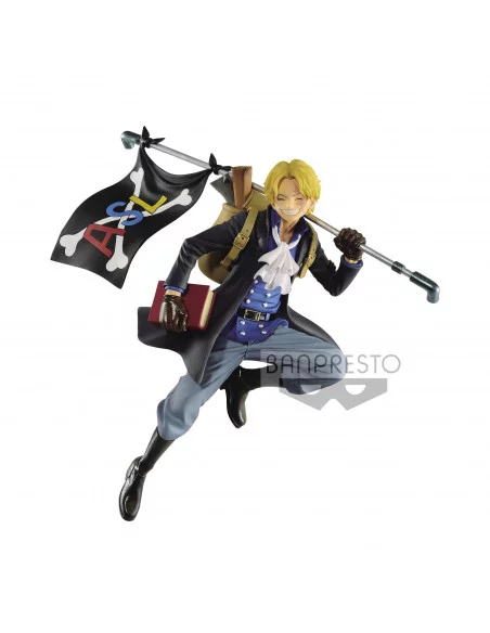 es::One Piece Estatua Three Brothers Sabo 10 cm