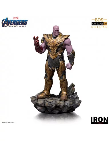 es::Vengadores: Endgame Estatua BDS Art Scale 1/10 Thanos Black Order Deluxe 29 cm