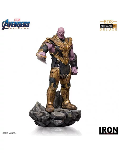 es::Vengadores: Endgame Estatua BDS Art Scale 1/10 Thanos Black Order Deluxe 29 cm