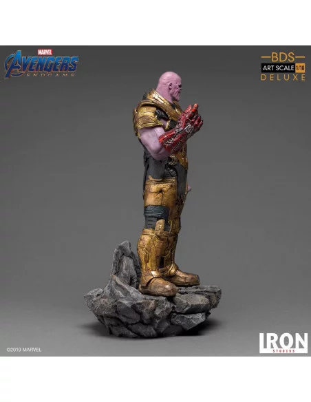 es::Vengadores: Endgame Estatua BDS Art Scale 1/10 Thanos Black Order Deluxe 29 cm