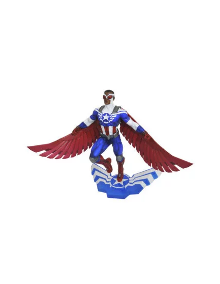 es::Marvel Gallery Estatua Sam Wilson Falcon Captain America 25 cm