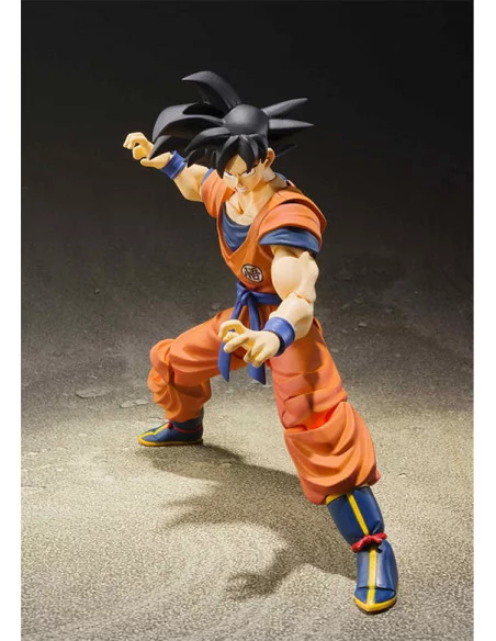 es::Dragonball Z Figura S.H. Figuarts Son Goku A Saiyan Raised On Earth Re-Issue 14 cm