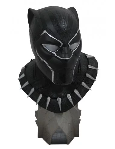 es::Black Panther Legends in 3D Busto 1/2 Black Panther 25 cm