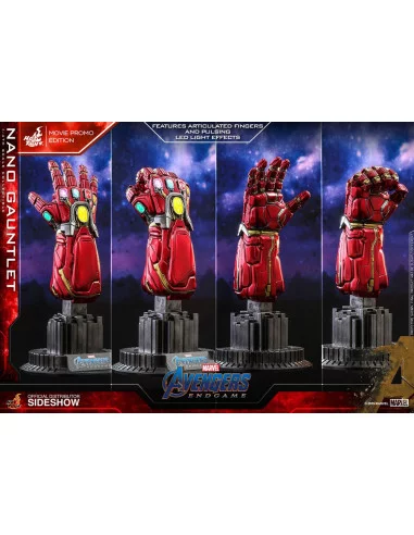 es::Vengadores: Endgame réplica 1/4 Nano Gauntlet Hot Toys 19 cm
