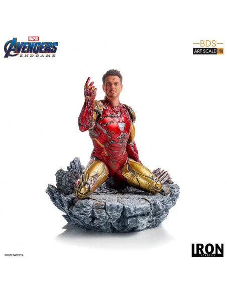 es::Vengadores: Endgame Estatua BDS Art Scale 1/10 I am Iron Man 15 cm