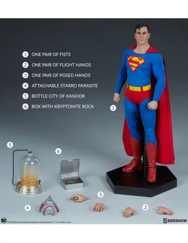es::DC Comics Figura 1/6 Superman Sideshow 30 cm