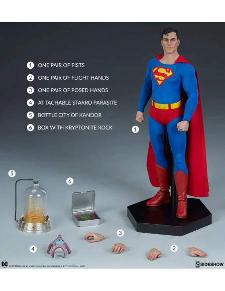 es::DC Comics Figura 1/6 Superman Sideshow 30 cm