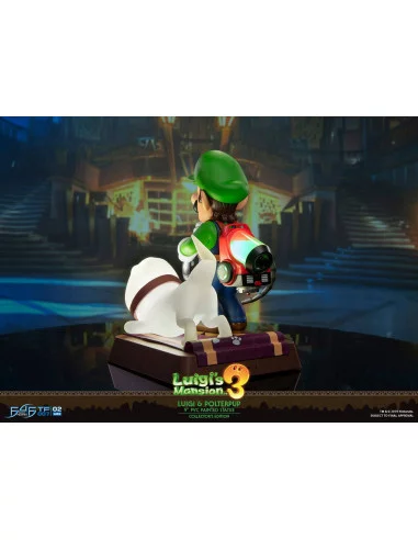 es::Luigi's Mansion 3 Estatua PVC Luigi & Polterpup Collector's Edition 23 cm