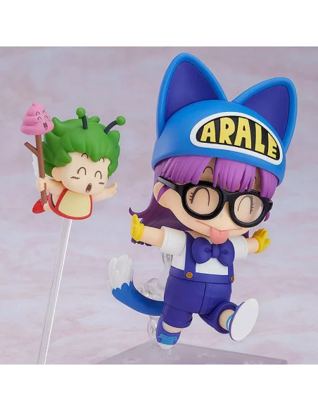 es::Dr. Slump Figura Nendoroid Arale Norimaki Cat Ears Ver. & Gatchan 10 cm