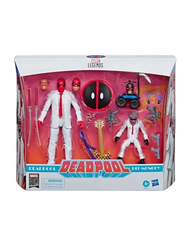 es::Marvel Legends Series Pack de 2 Figuras Deadpool & Hit-Monkey 8-15 cm