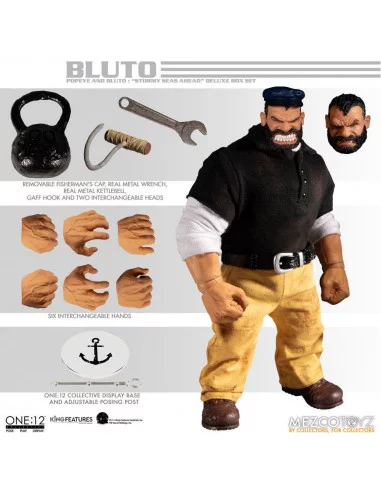 es::Popeye Figuras 1/12 Popeye & Bluto: Stormy Seas Ahead Deluxe Box Set