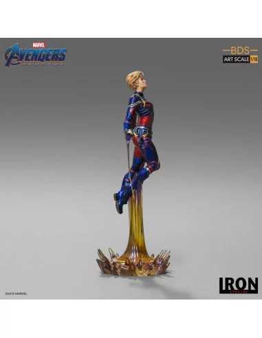 es::Vengadores: Endgame Estatua BDS Art Scale 1/10 Captain Marvel 26 cm