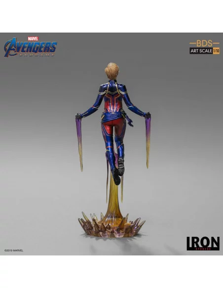 es::Vengadores: Endgame Estatua BDS Art Scale 1/10 Captain Marvel 26 cm