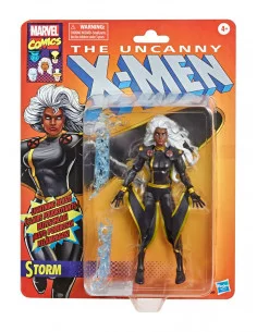 es::Marvel Legends X-Men Retro Figura Storm Traje negro 15 cm