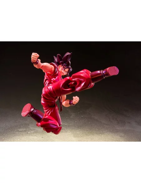 es::Dragon Ball Z Figura S.H. Figuarts Son Goku Kaioken 14 cm