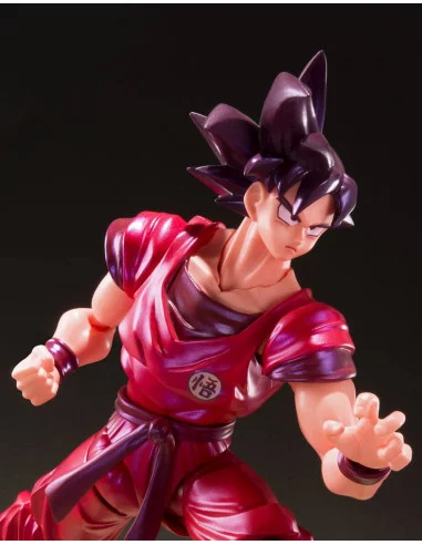 es::Dragon Ball Z Figura S.H. Figuarts Son Goku Kaioken 14 cm