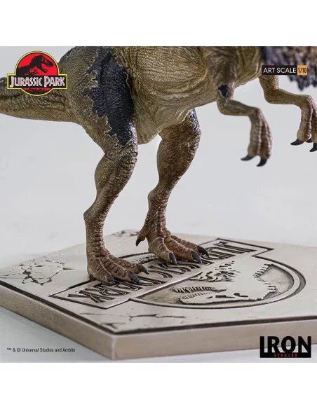 es::Jurassic Park Estatua 1/10 Art Scale Dilophosaurus 18 cm