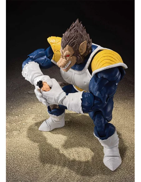 es::Dragon Ball Z Figura S.H. Figuarts Great Ape Vegeta Tamashii Web Exclusive 35 cm