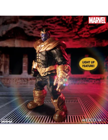 es::Marvel Universe Figuras 1/12 Thanos con luz One:12 Collective 21 cm