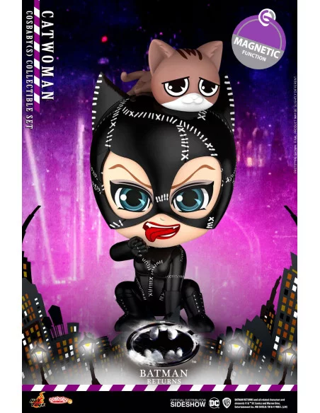 es::Batman Returns Minifiguras Cosbaby Catwoman Hot Toys 12 cm