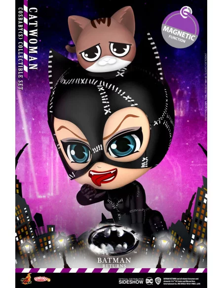 es::Batman Returns Minifiguras Cosbaby Catwoman Hot Toys 12 cm