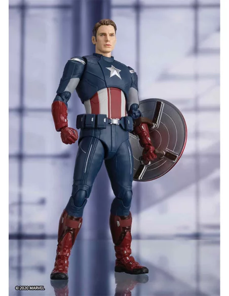 es::Vengadores Endgame Figura Captain America 2011 Cap vs Cap Edition S.H. Figuarts 15 cm