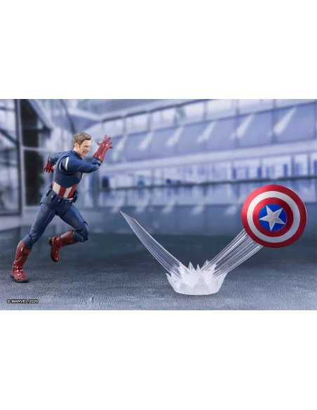 es::Vengadores Endgame Figura Captain America 2011 Cap vs Cap Edition S.H. Figuarts 15 cm