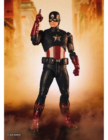 es::Vengadores Endgame Figura Captain America 2011 Cap vs Cap Edition S.H. Figuarts 15 cm