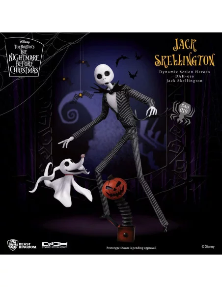 es::Pesadilla antes de Navidad Figura Dynamic 8ction Heroes 1/9 Jack Skellington 21 cm