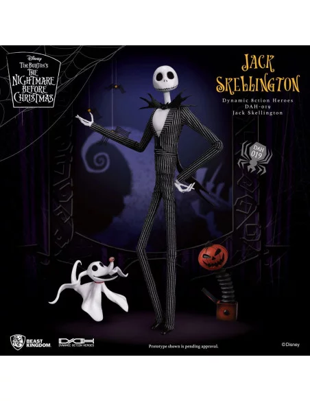 es::Pesadilla antes de Navidad Figura Dynamic 8ction Heroes 1/9 Jack Skellington 21 cm