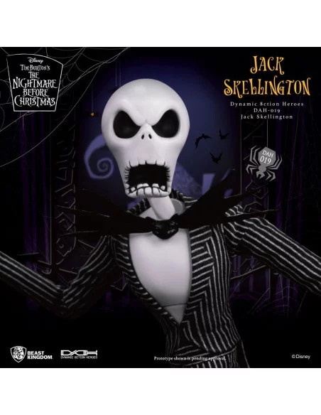 es::Pesadilla antes de Navidad Figura Dynamic 8ction Heroes 1/9 Jack Skellington 21 cm