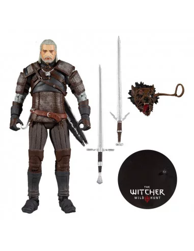 es::The Witcher Figura Geralt 18 cm
