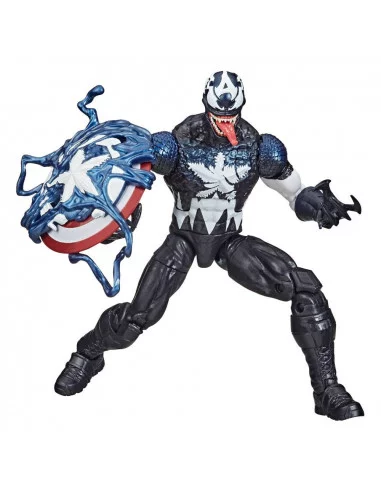es::Spider-Man: Maximum Venom Marvel Legends Series Figura Venomized Captain America 15 cm