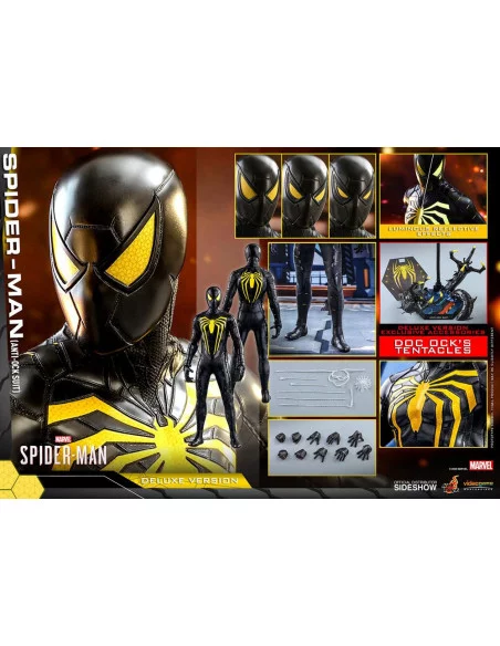 es::Marvel's Spider-Man Figura 1/6 Spider-Man Anti-Ock Suit Deluxe Hot Toys 30 cm