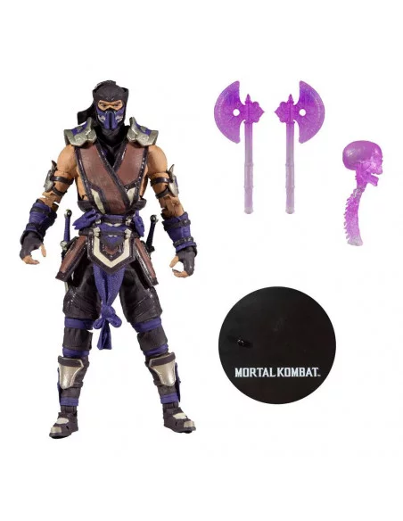 es::Mortal Kombat Figura Sub Zero Winter Purple Variant 18 cm