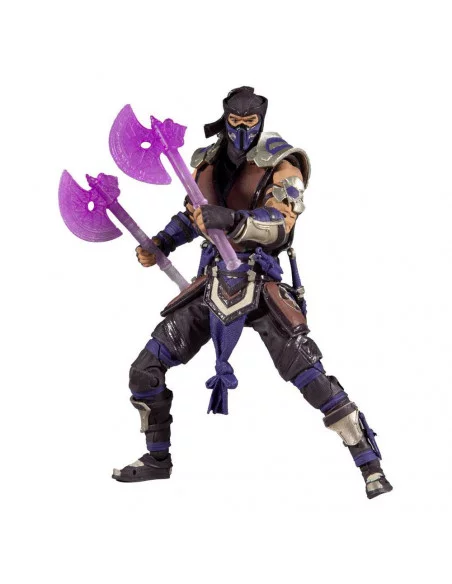 es::Mortal Kombat Figura Sub Zero Winter Purple Variant 18 cm