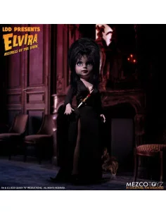 es::Elvira Mistress of the Dark Living Dead Dolls Muñeco Elvira 25 cm 2