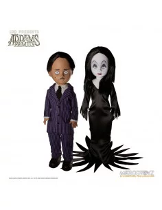 es::The Addams Family Living Dead Dolls Set de 2 Muñecos Gomez & Morticia 25 cm