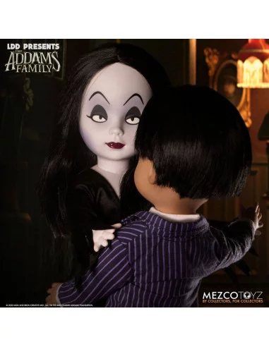 es::The Addams Family Living Dead Dolls Set de 2 Muñecos Gomez & Morticia 25 cm