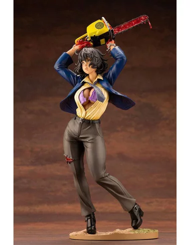es::La Matanza de Texas Bishoujo Estatua 1/7 Chainsaw Dance Leatherface 25 cm