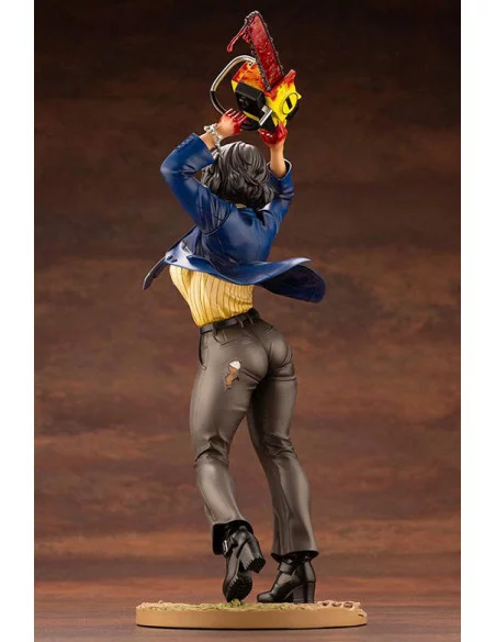 es::La Matanza de Texas Bishoujo Estatua 1/7 Chainsaw Dance Leatherface 25 cm
